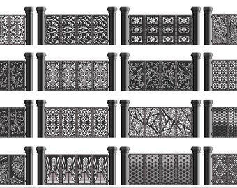 16+ gate design | farm gate | Metal Plasma | Laser Cut | Design Vector | Laser design | Dxf files | digital download.