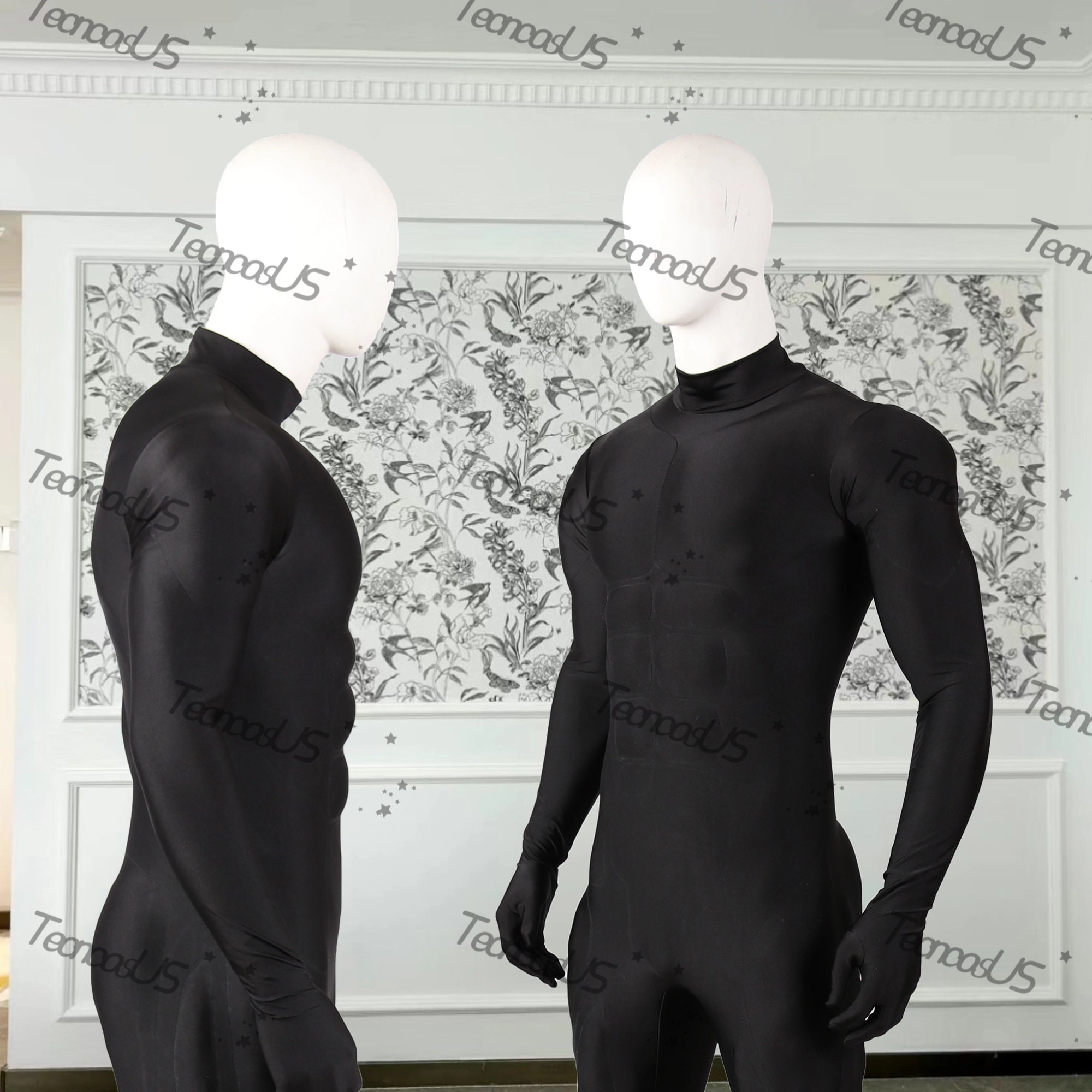 Black Muscle Suit for Cosplay Full Body Muscle Suit Muscle Etsy