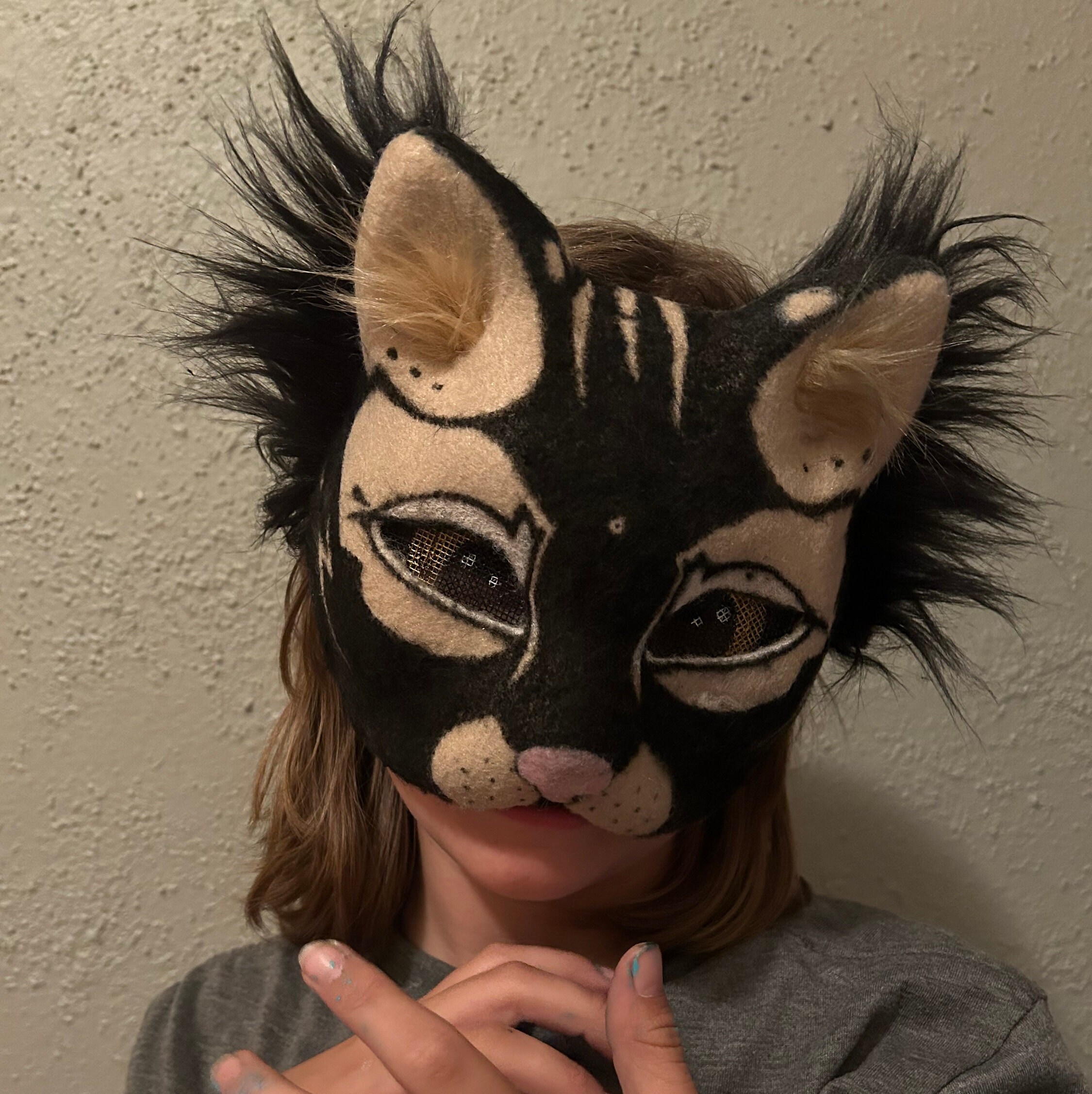 Trendy cat therian Mask for Sale by GrandiTees