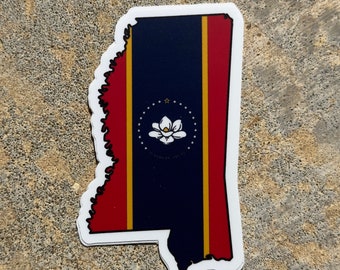 Mississippi Flag Sticker
