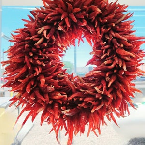 Chile Pequin Wreath Ristra - Etsy