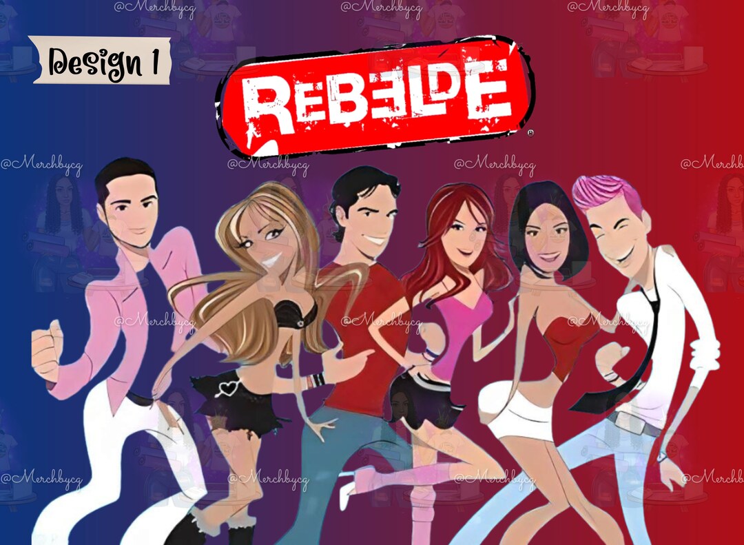 8 Different DIGITAL RBD Rebelde PNG Sublimation Tumbler Wraps - Etsy