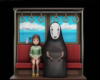 スタジオジブリ 千と千尋の神隠し 顔なしカオナシ 正規品フィギュア