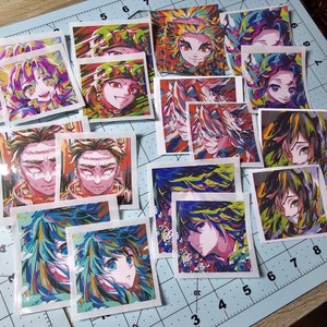 Hashira Stickers - Demon Slayer Anime