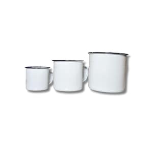 Iyawo Mugs | Enamel Iyawo Cup | Tazas De Iyawo | Gode Blan