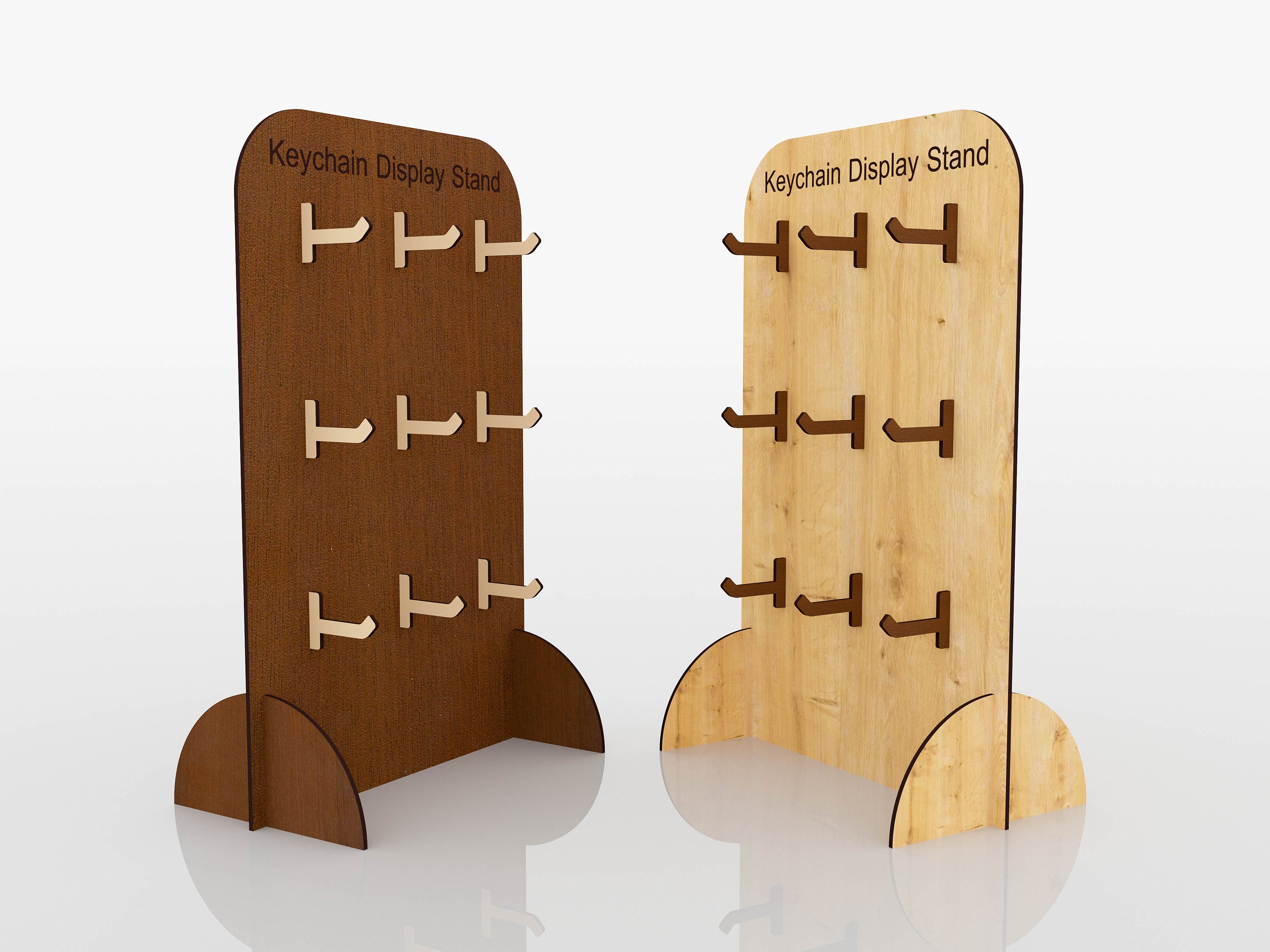 Laser Cut Keychain Display Stand Svg Files, Vector Files for Wood Laser  Cutting -  Denmark