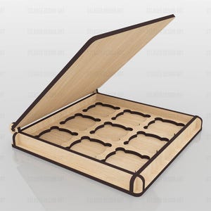 Laser Cut Tic Tac Toe Wooden Game Svg Files, Vector Files for Wood ...