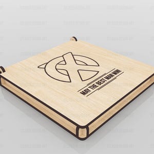 Laser Cut Tic Tac Toe Wooden Game Svg Files, Vector Files for Wood ...