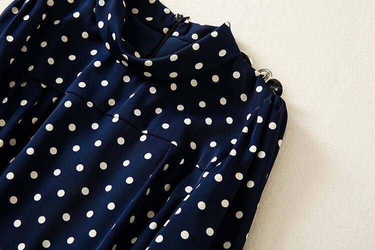 Polka Dot Dress Inspired by Kate Middleton's Style - Etsy