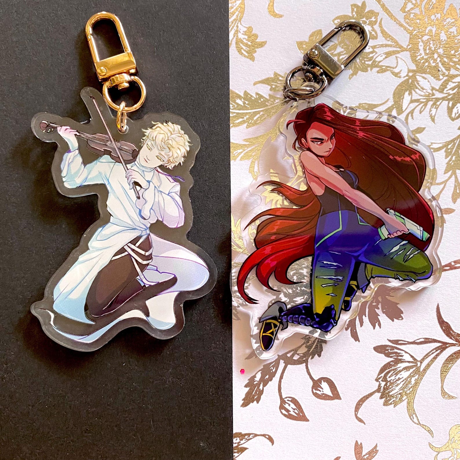 Acrylic ALSTG Alien Singers Keychains - Etsy
