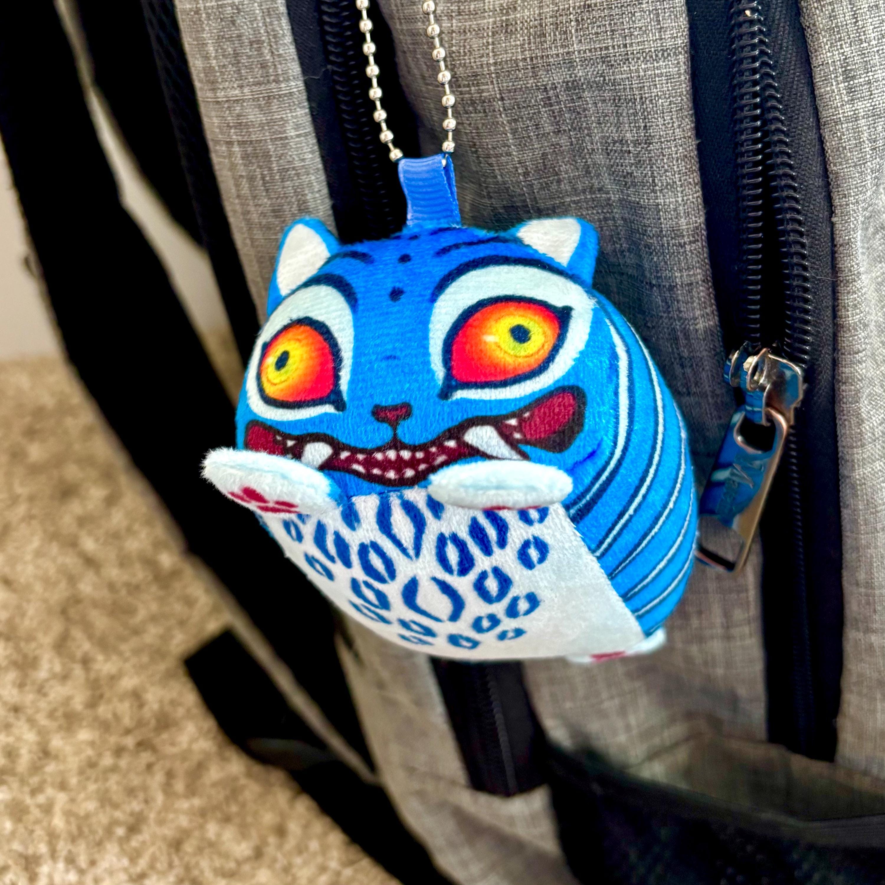 Derpy Tiger Key Ring