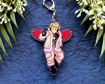 Flapping Acrylic Keychains | Red Bird Hero