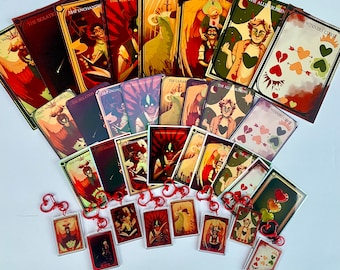 Curse Cards Life Series - Prints, Stickers, Keychain, Playing Cards - Grain Scar Mumbo Scott Joel Tango Jimmy Double-Sided Holographic