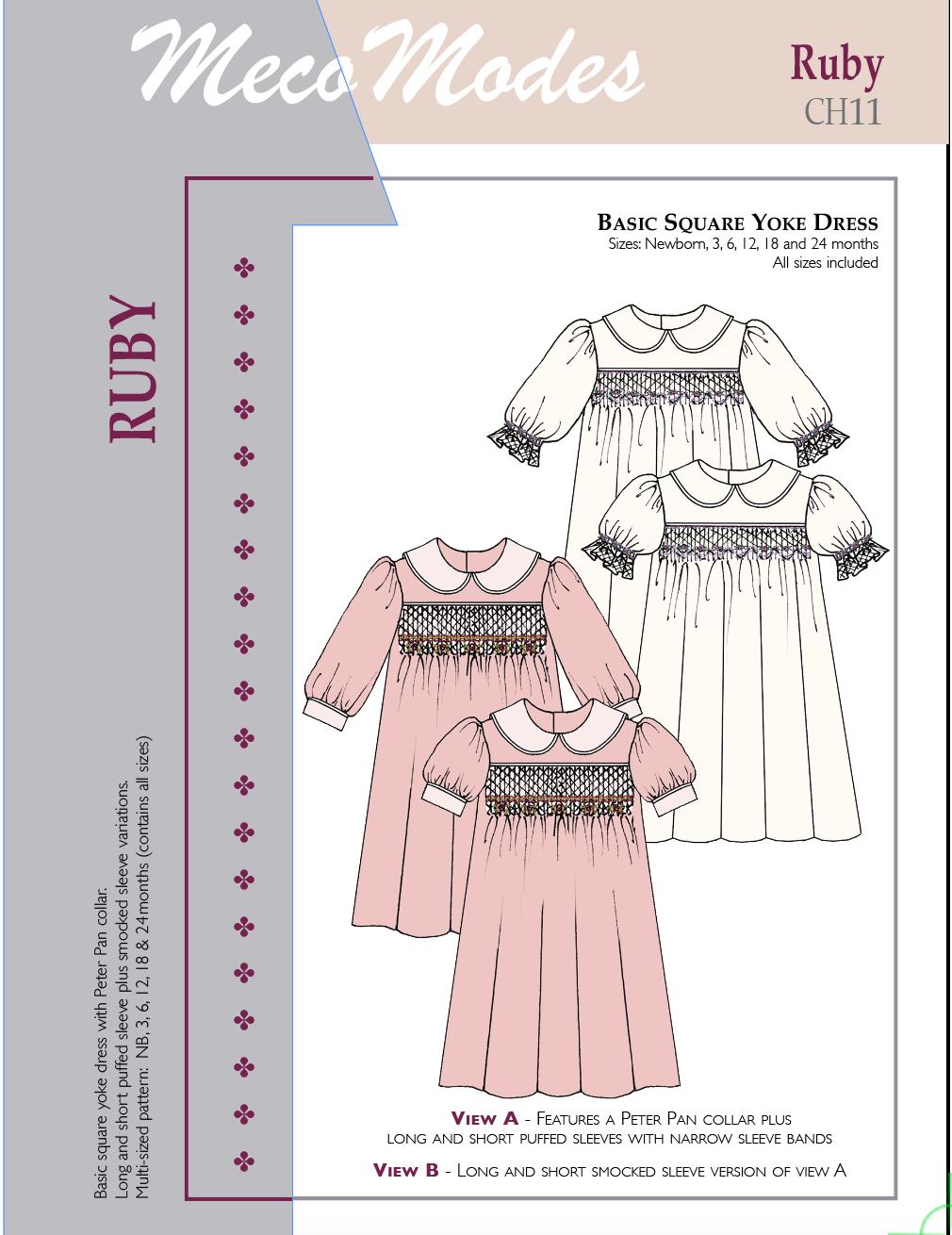 Pattern Waffle Knit Smock Dress Named Ilma Smock Dress Top Pattern Pattern Waffle Knit Smock Dress Named Ilma Smock Dress Top Pattern