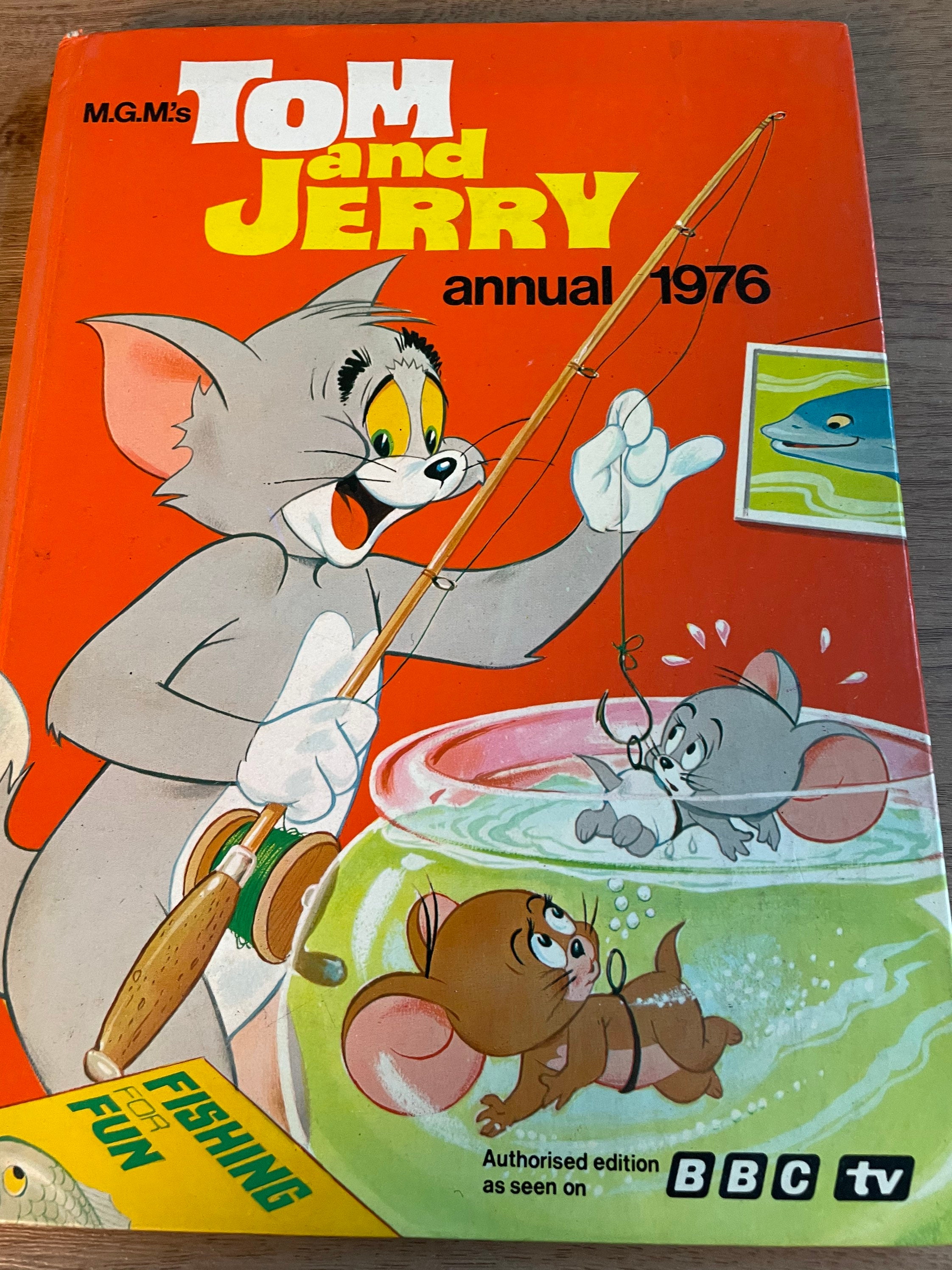 .s Tom and Jerry Annual 1976 - Etsy Denmark .s Tom and Jerry Annual 1976 - Etsy Denmark