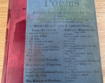Les auteurs des poèmes de Longfellow ont terminé l'édition 1877 protégée par les droits d'auteur