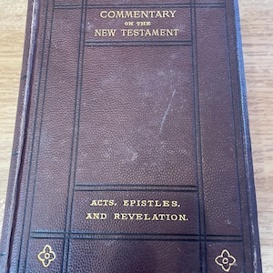 1880 Nieuwe Testament: geautoriseerde versie met commentaar