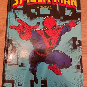 RARE Vintage 1978 'spiderman' Annual in Hardback - Childhood