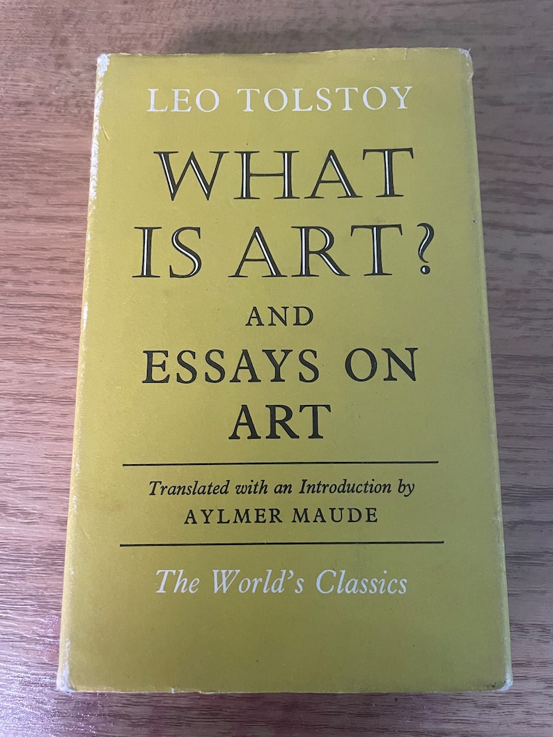 What is Art Leo Tolstoy 1975 Etsy