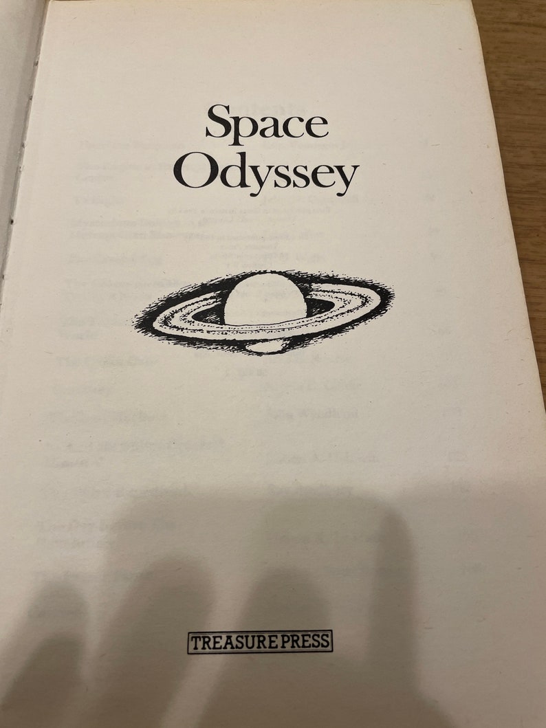 Space Odyssey Robert Silverberg, Kurt Vonnegut Jr. And Arthur C. Clarke Published by Treasure Press, 1987 image 3