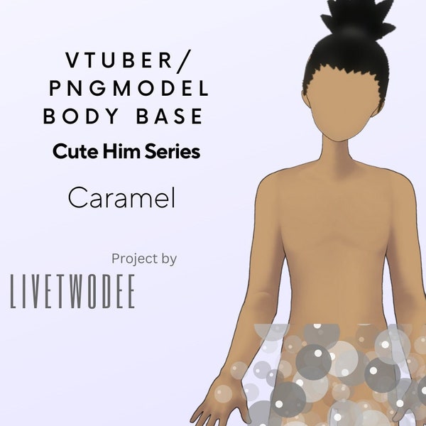 Body Base Vtuber Male Etsy