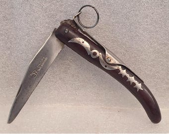 Set Okapi Knife and Corsa VENDETTA Horn France Knife Steel