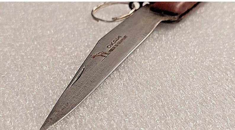 Vintage OKAPI FOLDING Pocket Knife Ring-lock Made in Germany - Etsy