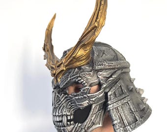 Replica Shao Kahn-helm/-masker, Mortal Kombat 2-film