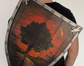 Hedge Knight shield / AKoTSK/ Elm Tree and Shooting Star