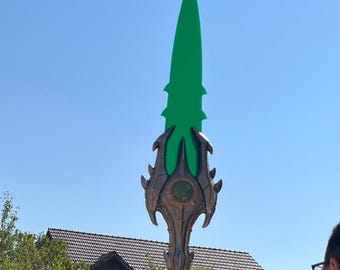 Doom The Dark Ages Spear/ Life Size Revelation DLC Replica