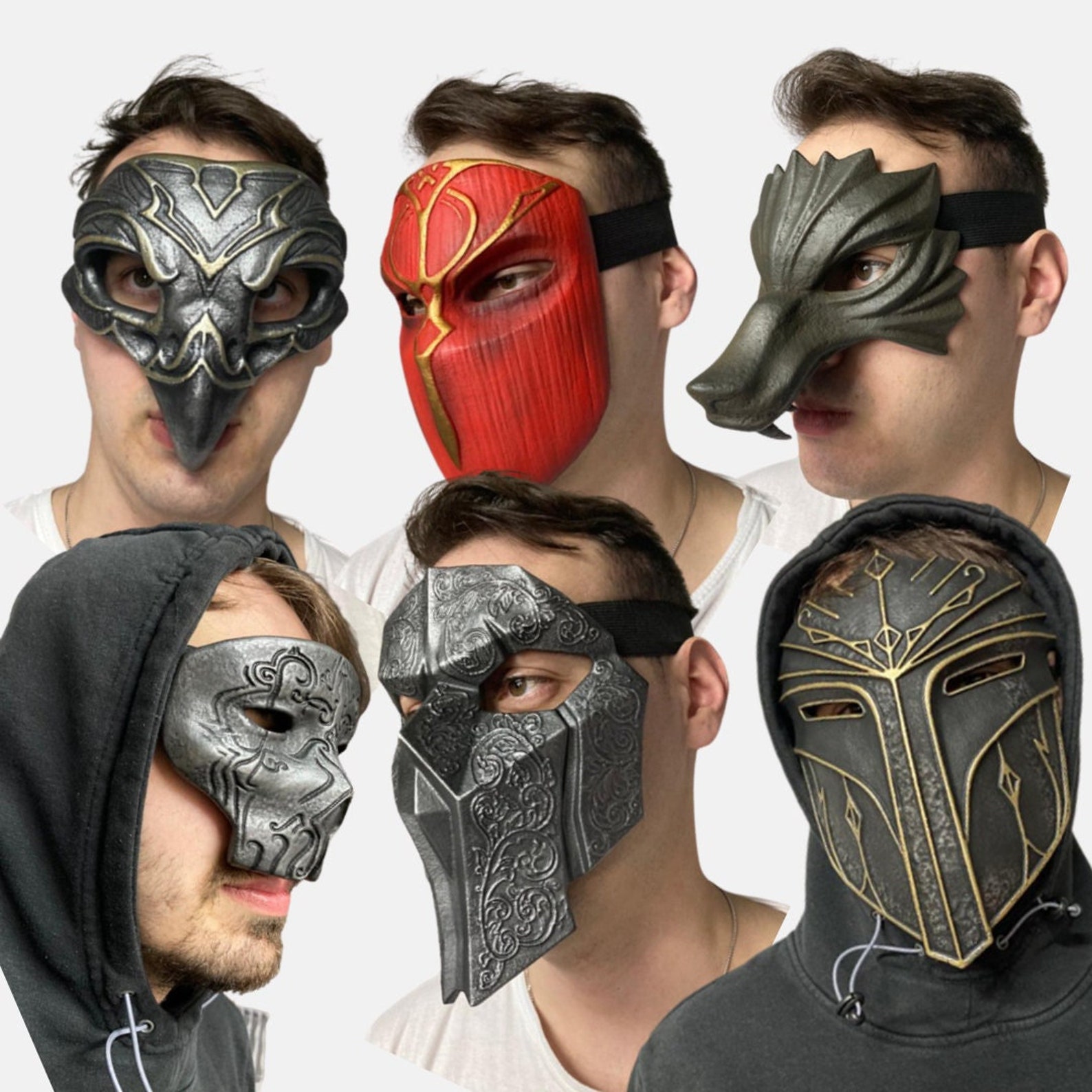 Hogwarts Legacy Wearable Masks Etsy