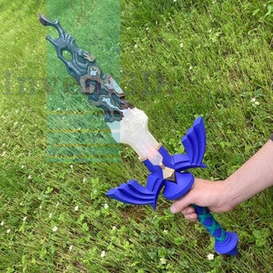 Zelda Mastersword with Lights, lifesize replica, Tears of the Kingdom