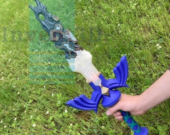 Zelda Mastersword with Lights, lifesize replica, Tears of the Kingdom