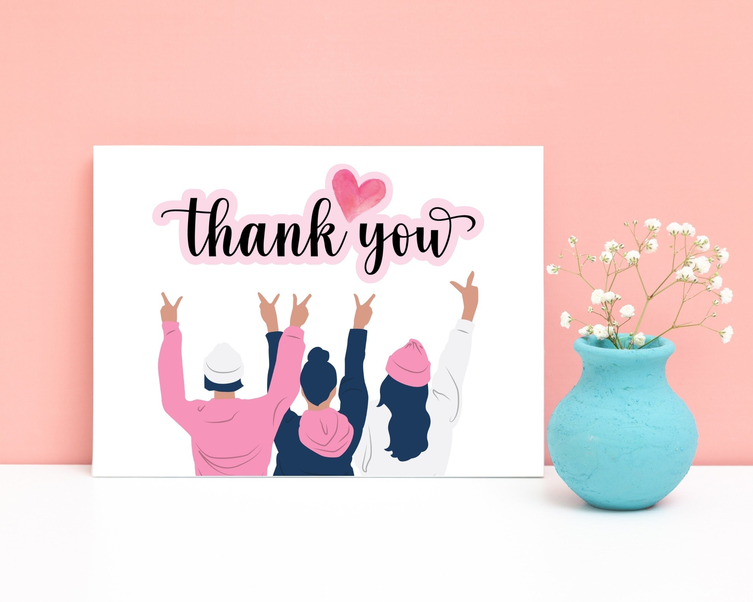 Thank You Card Printable Appreciation - Il Fullxfull.6108623780 M91u 