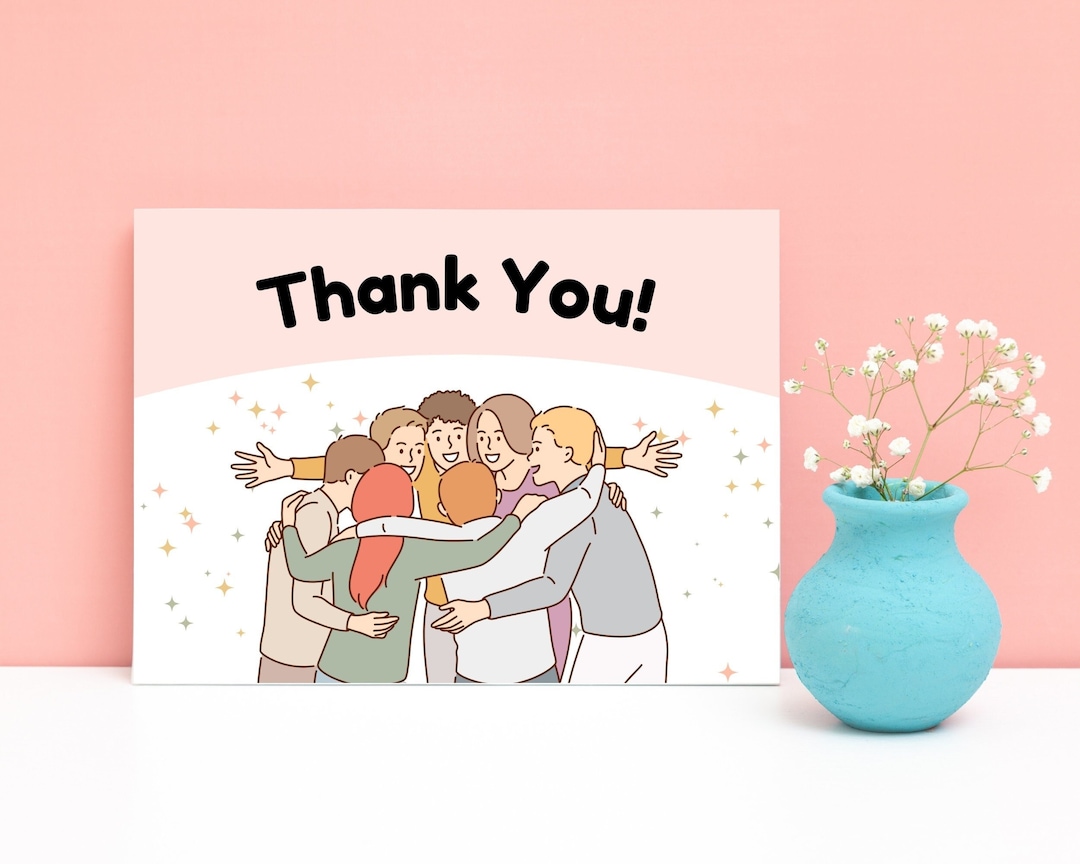 Thank You Card Printable Appreciation - Il 1080xN.6108625810 Bf6w 