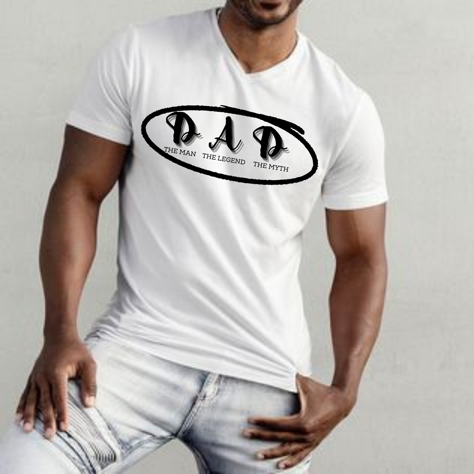 Sweat-shirt Humour "El Hombre El Mito La Leyenda" - Coupe Classique, Col Tissé, 241 G, Unisexe