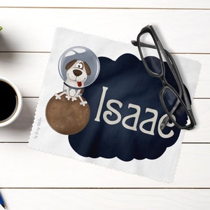 personalized wipe, customizable glasses cloth, microfiber wipe