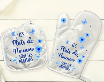 customizable oven mitt and pot holder