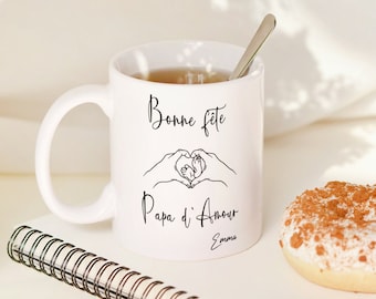 Taza de papá, taza personalizada del Día del Padre