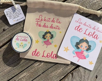 Tooth fairy kit, baby tooth kit, baby tooth box