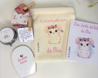 Tooth fairy kit, baby tooth kit, baby tooth box