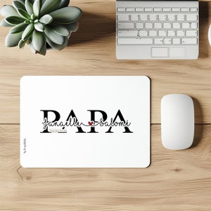 personalized mouse pad, customizable Father&#39;s Day gift, grandfather gift