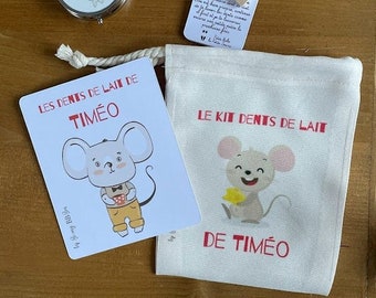 Kit del hada de los dientes, kit para dientes de bebé, caja para dientes de bebé