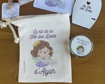 Tooth fairy kit, baby tooth kit, baby tooth box