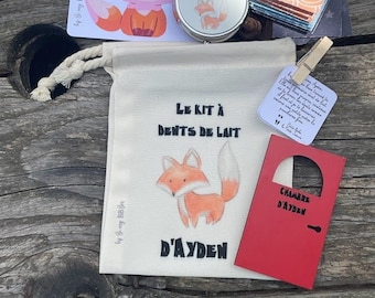 tooth fairy kit, baby tooth kit, baby tooth box