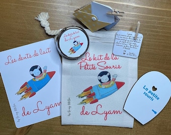 tooth fairy kit, baby tooth kit, baby tooth box