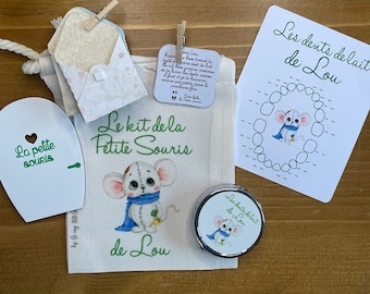 tooth fairy kit, baby tooth kit, baby tooth box