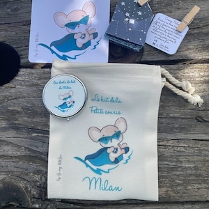 tooth fairy kit, baby tooth kit, baby tooth box