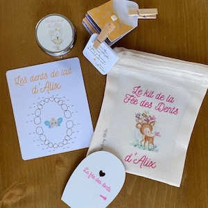 tooth fairy kit, baby tooth kit, baby tooth box