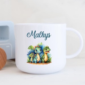 Taza irrompible personalizada para niños - Taza pequeña personalizable para niños